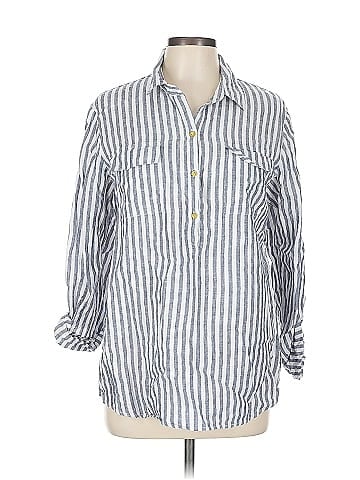 Ellen Tracy 3/4 Sleeve Button-Down Shirt (view 1)