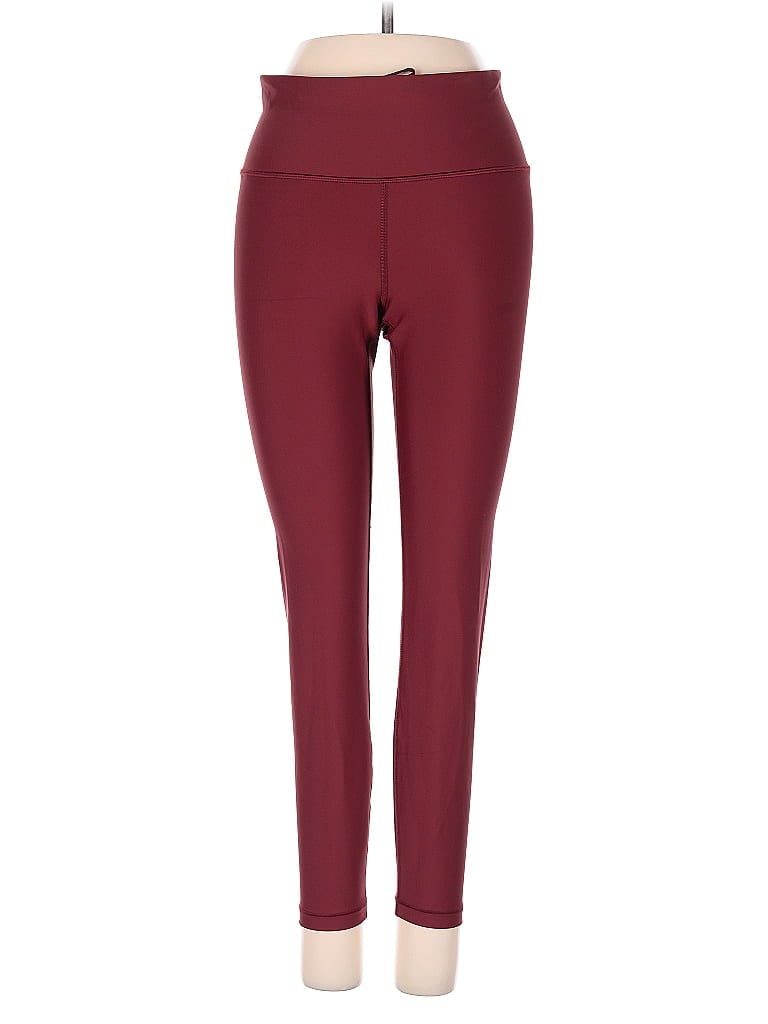 Click to view more detailed imagery on our partner's website Pre-owned Athleta Active Pants In Burgundy