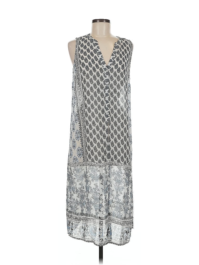 Pre-owned Inc International Concepts Kimono In Blue