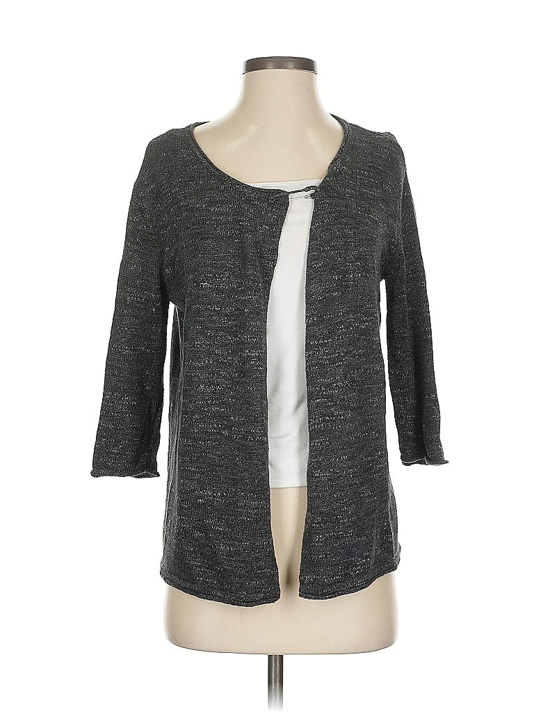 PUREJILL Pre-owned Cardigan Sweater In Gray