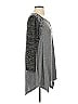 LOGO by Lori Goldstein Gray Long Sleeve Top Size M - photo 3