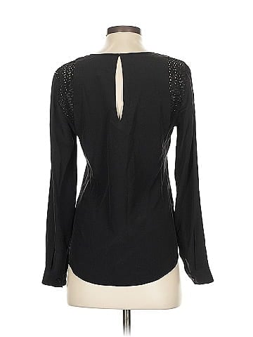 Quinn Long Sleeve Silk Top (view 2)