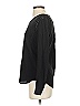 Quinn 100% Silk Black Long Sleeve Silk Top Size XS - photo 5