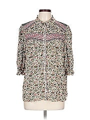 Ba&Sh 3/4 Sleeve Button Down Shirt