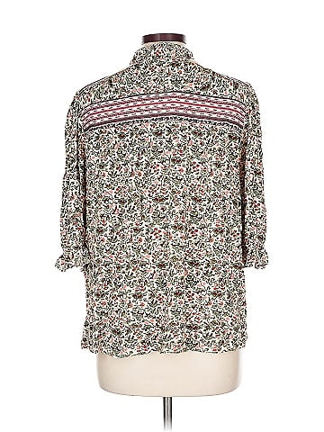 BA&SH 3/4 Sleeve Button-Down Shirt (view 2)