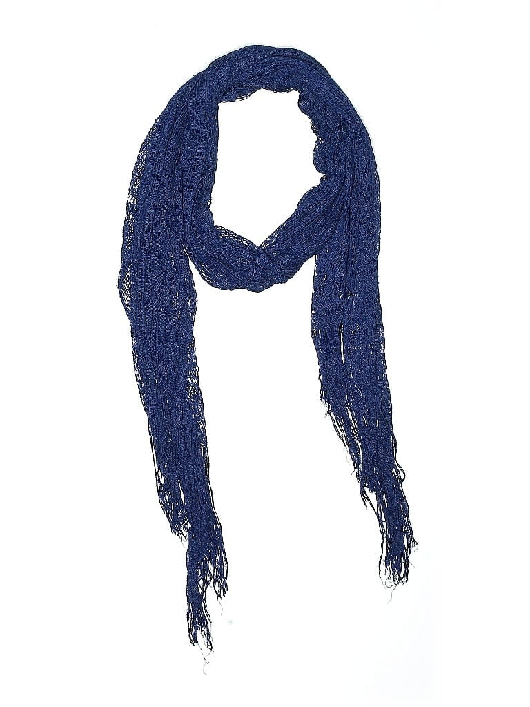 Pre-owned Unbranded Scarf In Blue