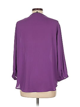 マイカアンドディール MICA&DEAL volume sleeve blouse （PURPLE） Violet & Claire Womens Top Size M Orchid Purple Solid Blouse