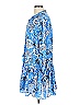 Tanya Taylor 100% Cotton Paisley Blue Casual Dress Size L - photo 4