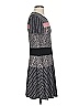 BCBGMAXAZRIA Graphic Gray Black Casual Dress Size S - photo 4