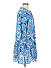 Tanya Taylor 100% Cotton Paisley Blue Casual Dress Size L - photo 3