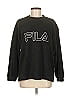 FILA 100% Polyester Black Sweatshirt Size M - photo 1