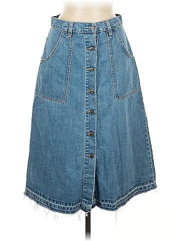 Free People Denim Skirt (view 1)
