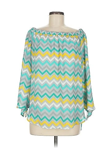 Tacera 3/4 Sleeve Blouse (view 1)