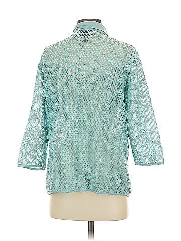 Susan Graver 3/4 Sleeve Blouse (view 2)
