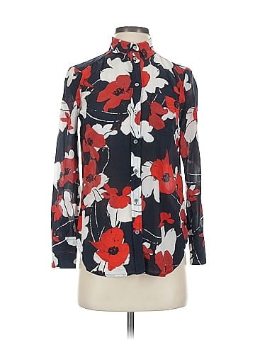 J.Crew Long Sleeve Silk Top (view 1)