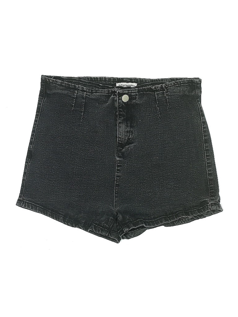 Pre-owned Assorted Brands Denim Shorts In Black