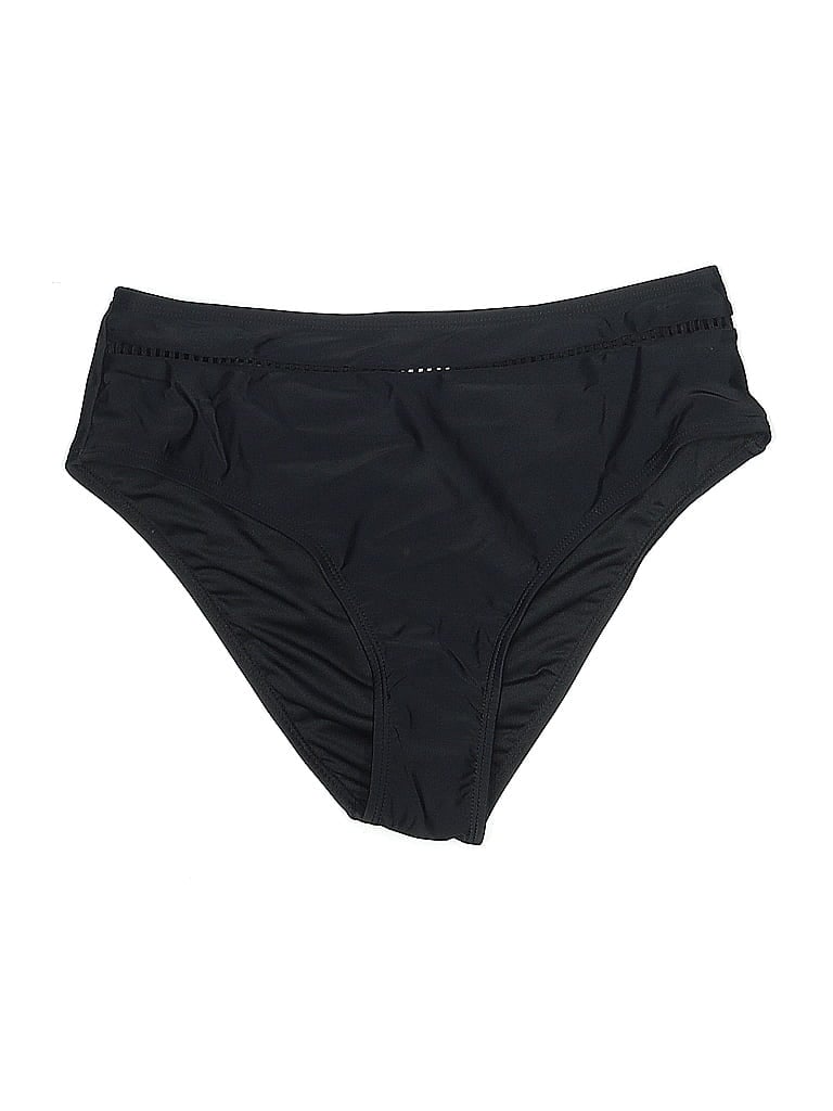 Pre-owned Unbranded Swimsuit Bottoms In Black