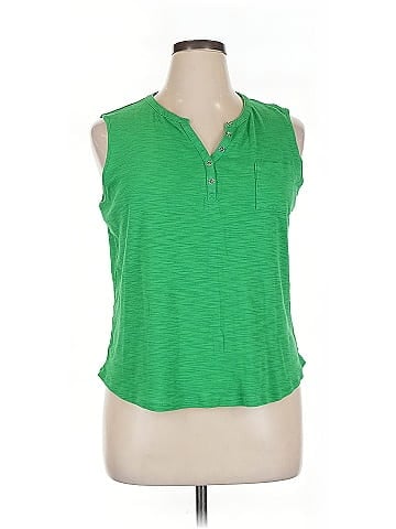 Liz Claiborne Sleeveless T-Shirt (view 1)