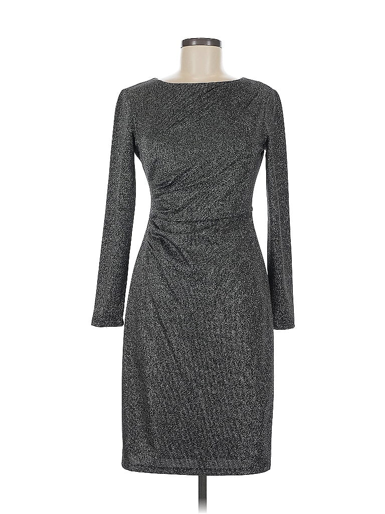 Click to view more detailed imagery on our partner's website Pre-owned Eliza J Cocktail Dress In Gray