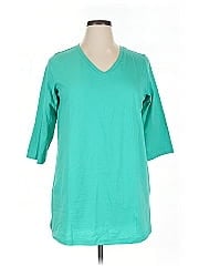 Woman Within 3/4 Sleeve T Shirt