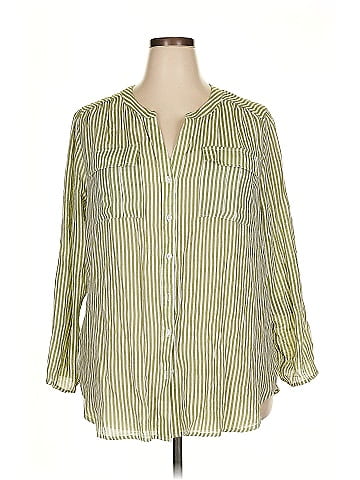 Indigo Rose 3/4 Sleeve Blouse (view 1)