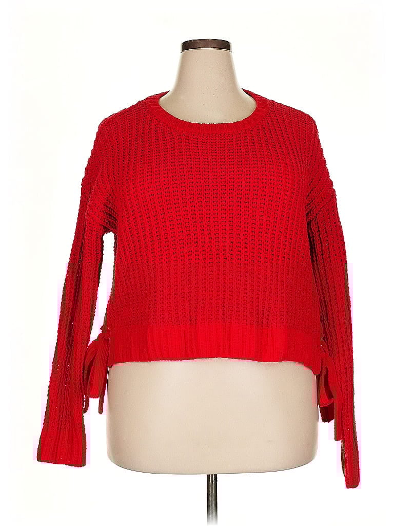 Pre-owned Candies Candie's Pullover Sweater In Red