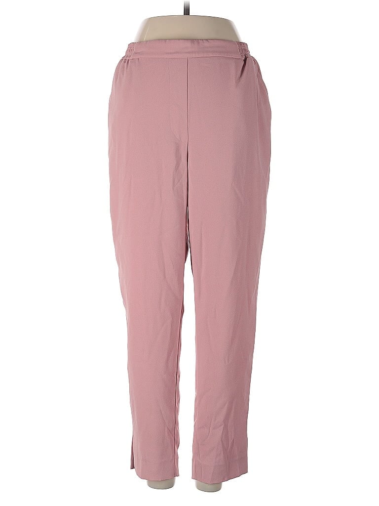 Pre-owned The Essential Collection By Anthropologie Casual Pants In Pink