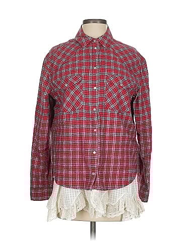 BDG Long Sleeve Button-Down Shirt (view 1)