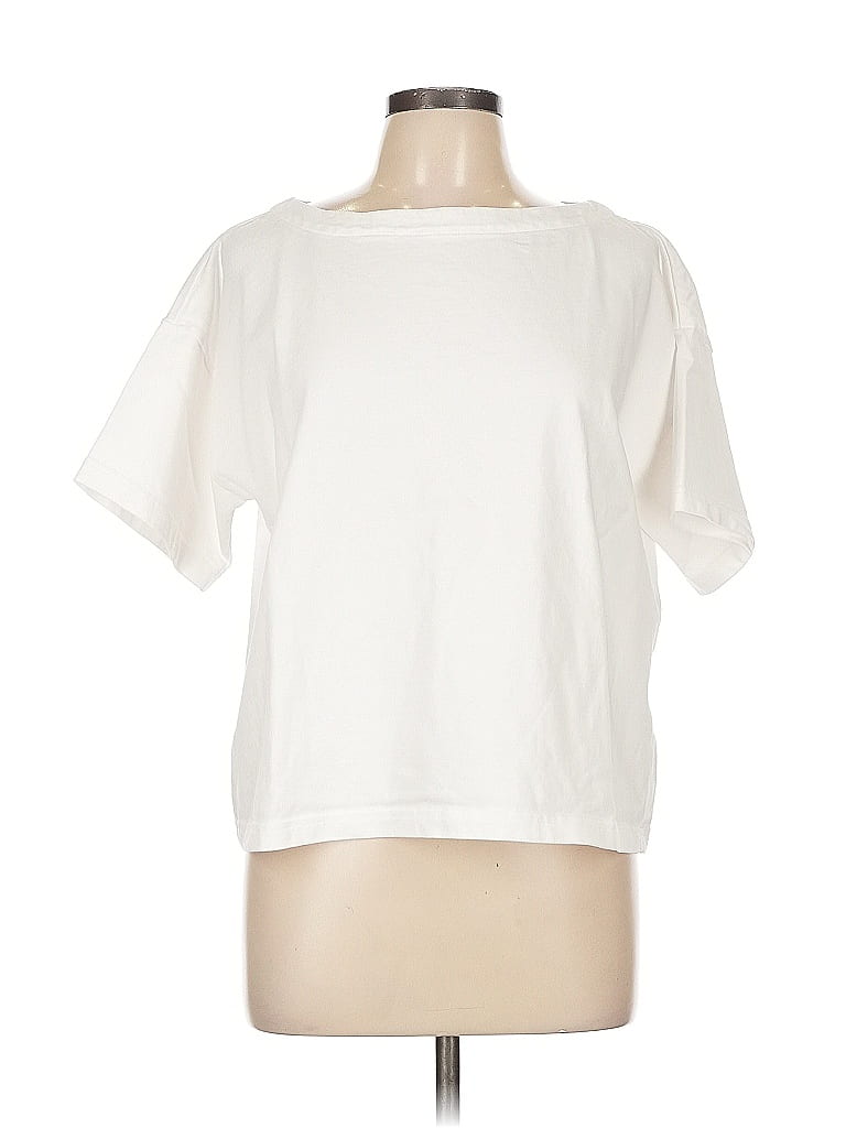 Core Crew Short Sleeve T Shirt in White