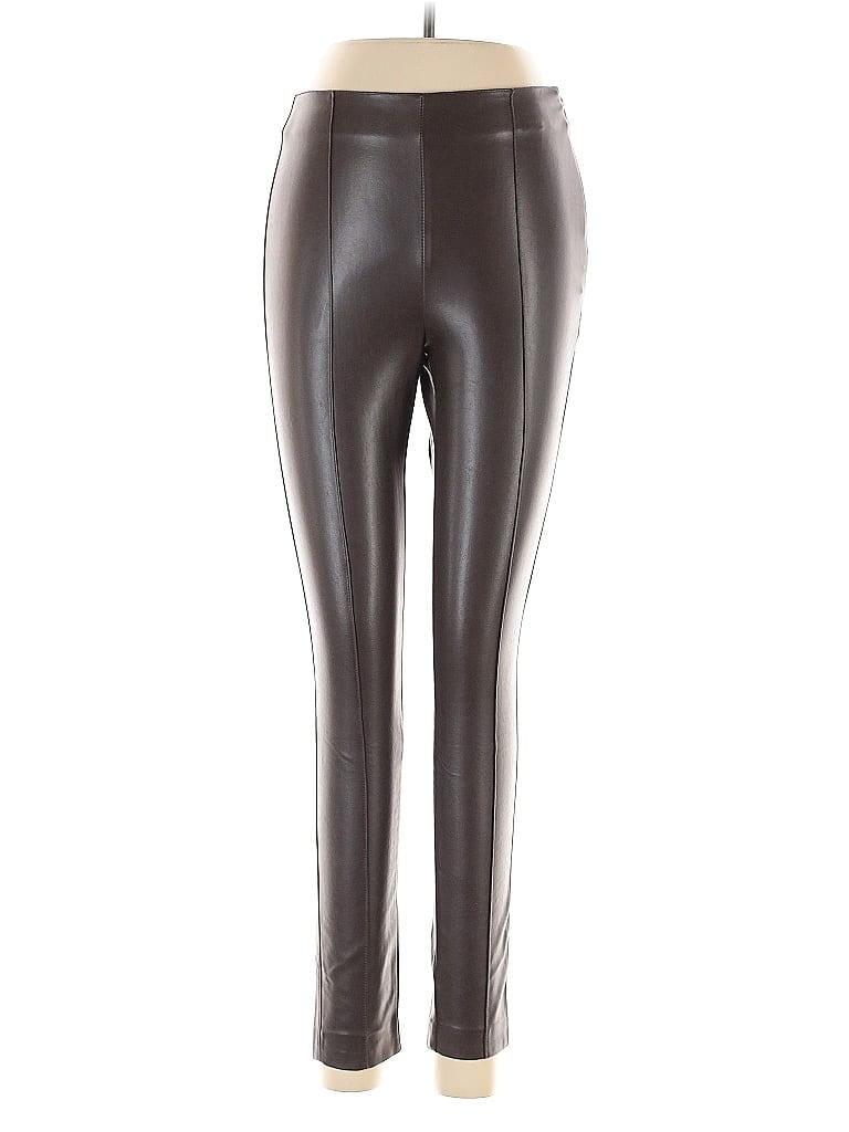 Pre-owned Babaton Leggings In Brown