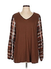 Belle By Kim Gravel 3/4 Sleeve T Shirt