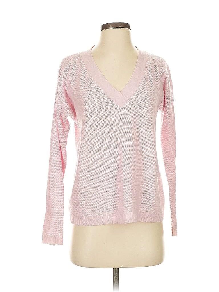Pre-owned J.crew Factory Store Pullover Sweater In Pink