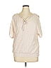 Emery Rose Tan 3/4 Sleeve Blouse Size 1X - photo 1