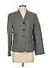 Faconnable 100% Wool Gray Wool Blazer Size 4 - photo 1
