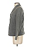 Faconnable 100% Wool Gray Wool Blazer Size 4 - photo 5