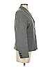 Faconnable 100% Wool Gray Wool Blazer Size 4 - photo 4