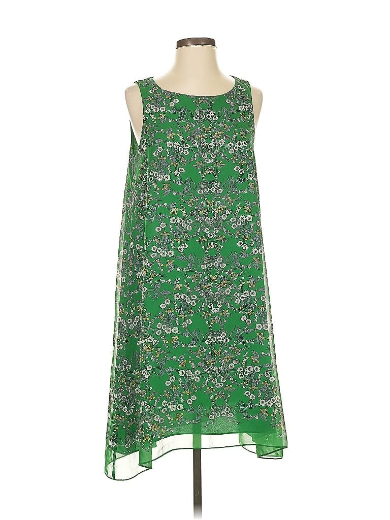 Pre-owned Max Studio Casual Dress In Green