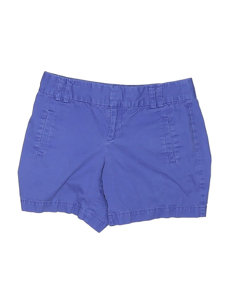 Pre-owned Ann Taylor Loft Khaki Shorts In Blue