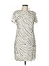 Sanctuary 100% Polyester Animal Print Silver Casual Dress Size M - photo 1