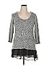Studio Y Gray Pullover Sweater Size XL - photo 1