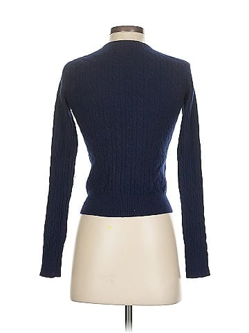 Aqua Cashmere Pullover Sweater (view 2)
