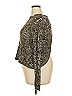 Maurices 100% Acrylic Metallic Gold Pullover Sweater Size M - photo 5