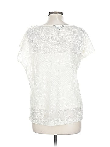 Lauren by Ralph Lauren Short Sleeve Blouse (view 2)