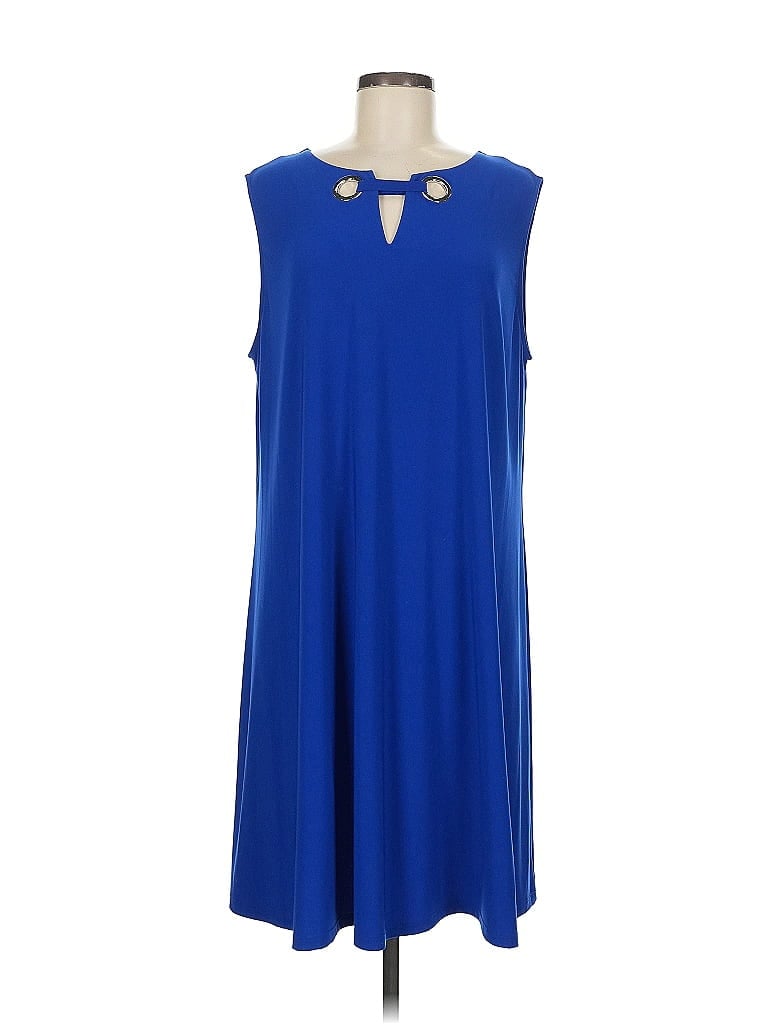 Pre-owned Unbranded Casual Dress In Blue