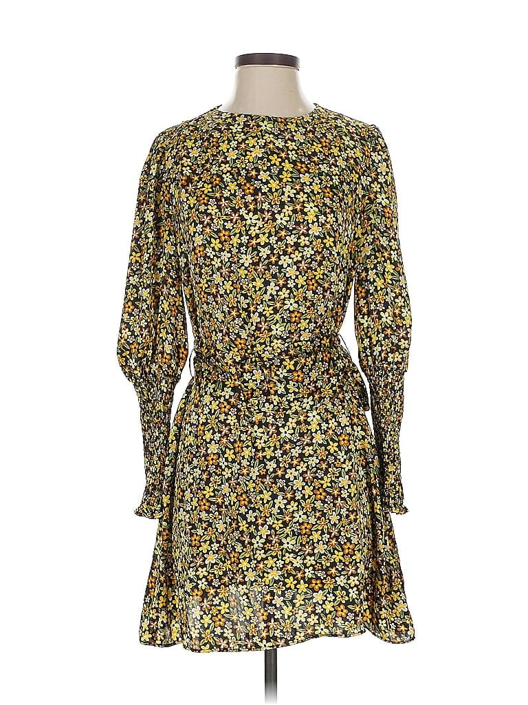 Click to view more detailed imagery on our partner's website Pre-owned Zara Cocktail Dress In Yellow
