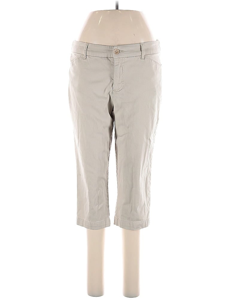 Pre-owned St. John's Bay Khaki Pant In Brown