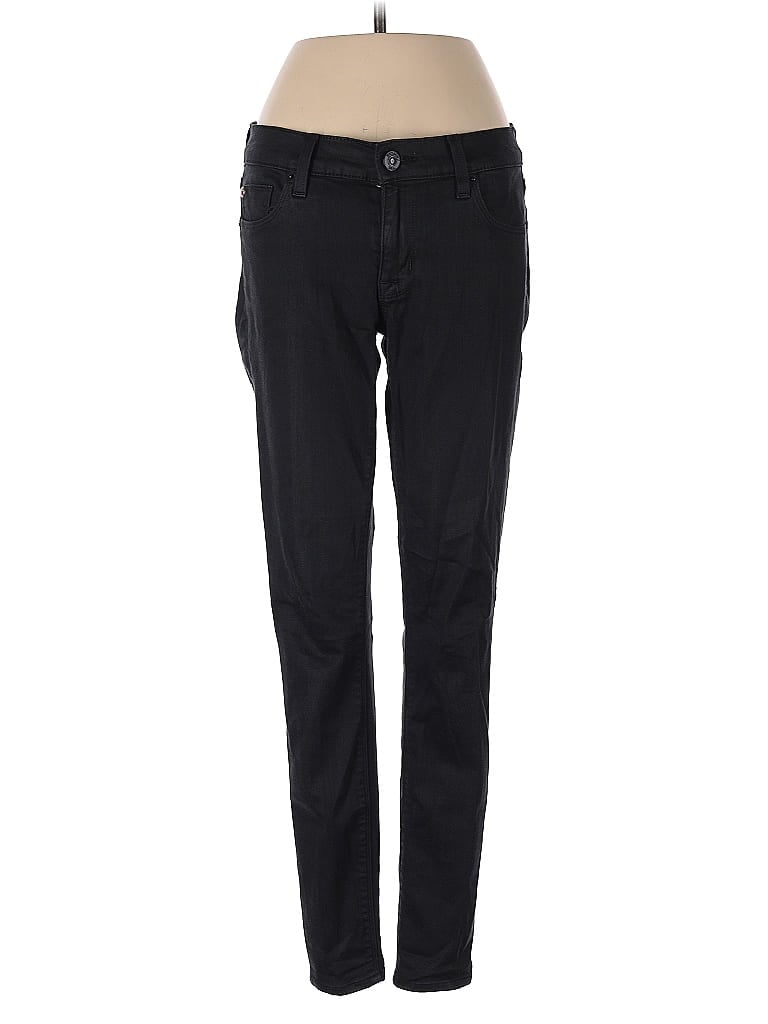 Pre-owned Hudson Casual Pants In Black