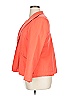 Coldwater Creek Orange Silk Blazer Size 14 - photo 5