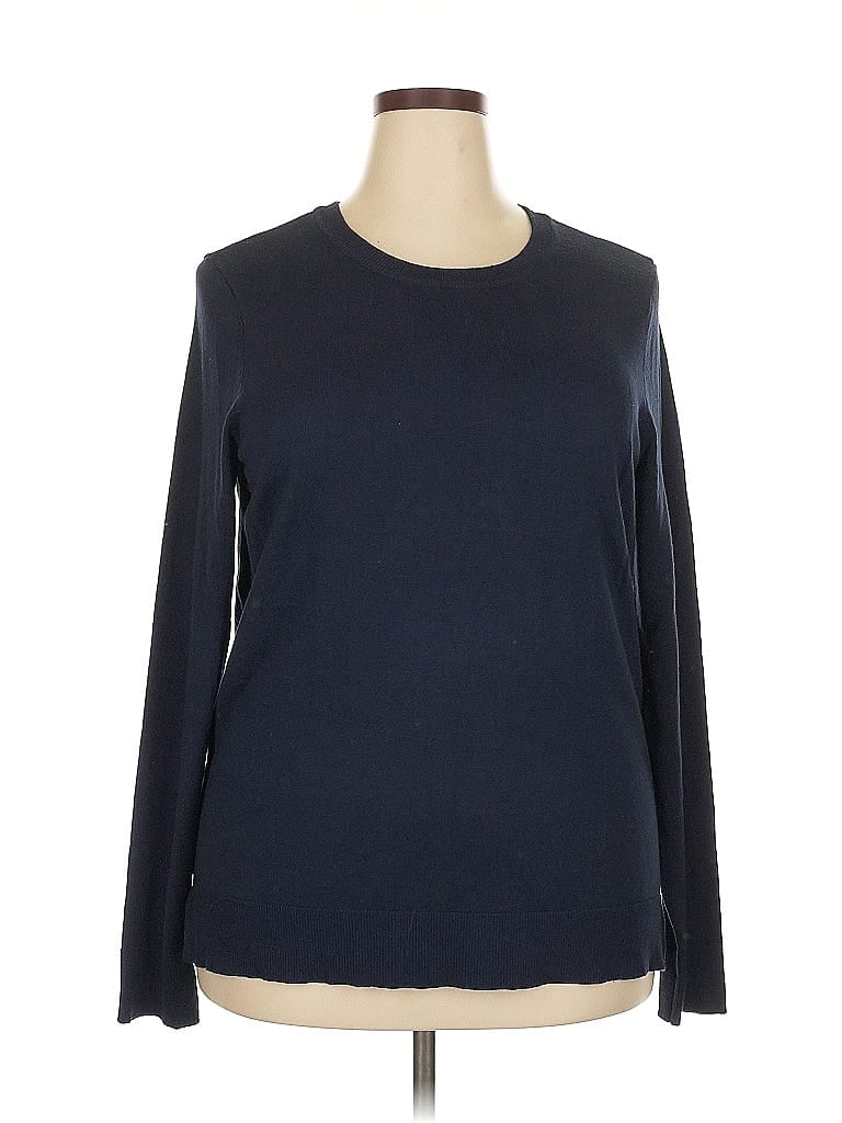 Click to view more detailed imagery on our partner's website Pre-owned Style & Co Pullover Sweater In Blue