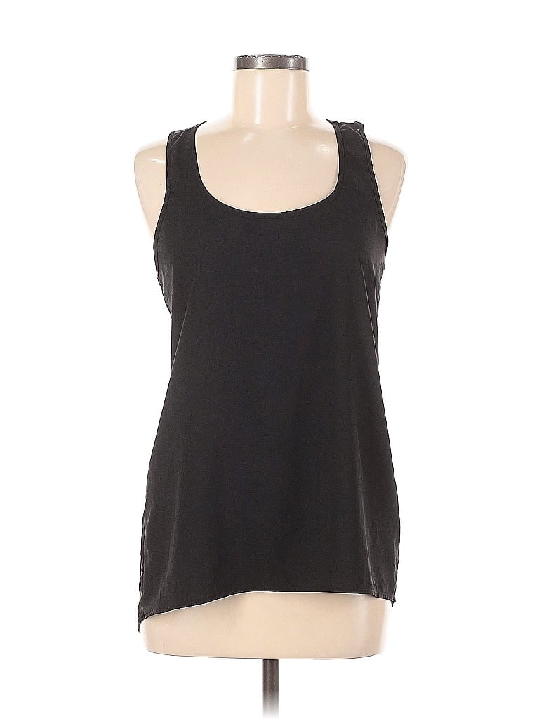 Pre-owned Soprano Sleeveless Top Black Scoop Neck Tops